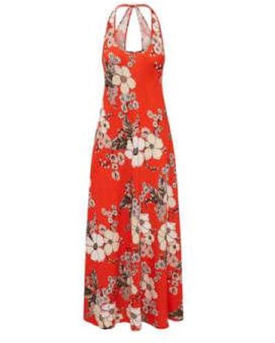 Nooki Design Lena Maxi Dress - Rosso