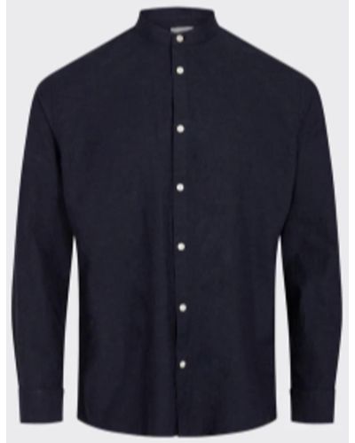 Minimum Navy Anholt Shirt 8023 Blazer - Blue
