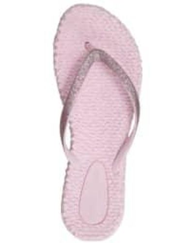 Ilse Jacobsen Glitter flip flops ballerina rosa - Pink