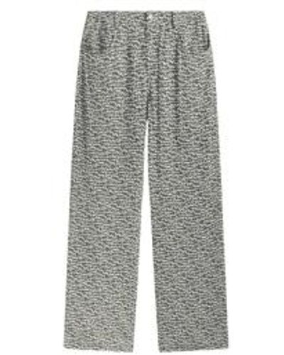 Ese O Ese Camu Pants Denim From L - Gray