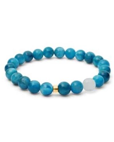 Renné Jewellery Apatite Bracelet M/l - Blue