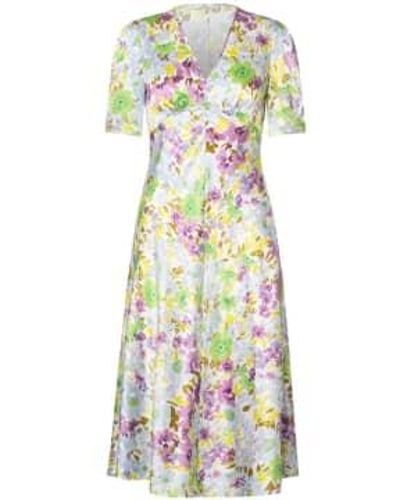 Charlotte Sparre Smooth Dress My Garden S - Green