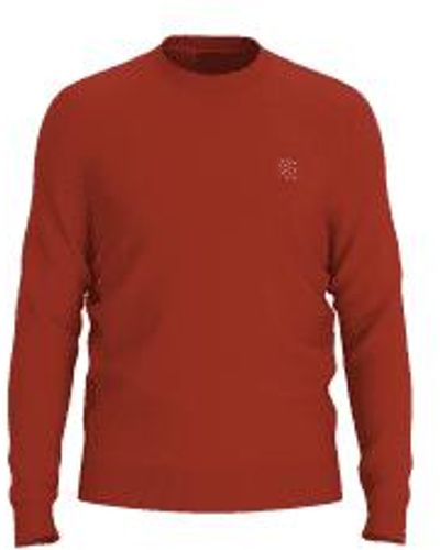 BOSS Bright Kanovano Crew Neck Sweater Xl - Red