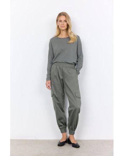 Soya Concept Sc-akila 26-c Trousers S - Grey