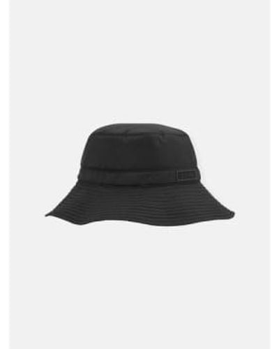 Ganni Tech Bucket Hat Xs/s - Black