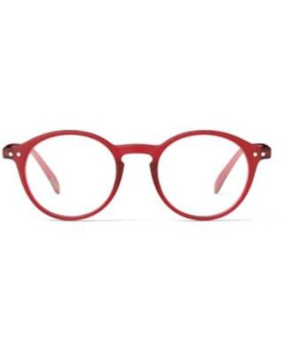 Izipizi #d gafas lectura roja - Marrón