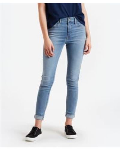 Levi's 720 High Rise Super Skinny Jeans Start From Scratch 52797 0059 25" - Blue