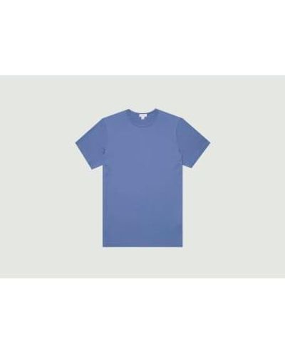Sunspel Camiseta clásica - Azul