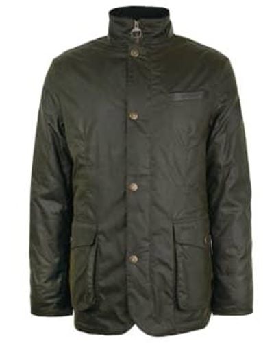 Barbour Compton Wax Jacket Olive M - Green
