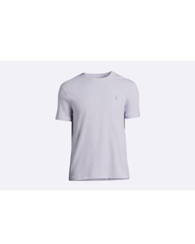 Polo Ralph Lauren T-shirt crewneck slim fit personnalisé - Violet