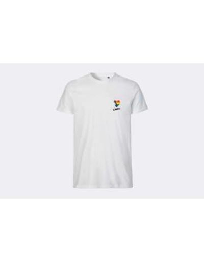 CNSL Pride Heart T-shirt L / Blanco - White