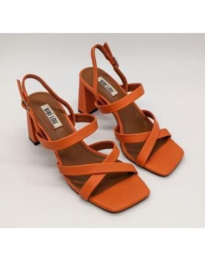 Bibi Lou 'factor' Sandal / 36 - Orange