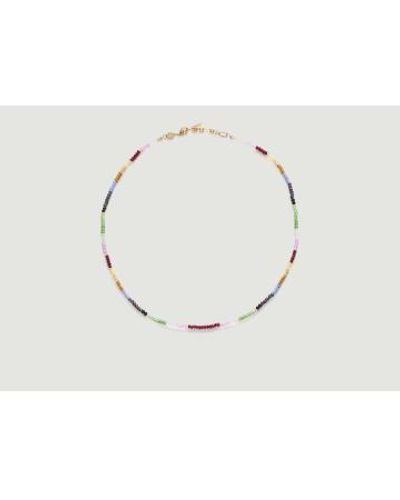 Anni Lu Collier arc-en-ciel - Blanc