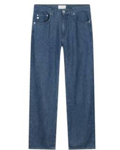 MUD Jeans Lose jamie flow jeans stein - Blau