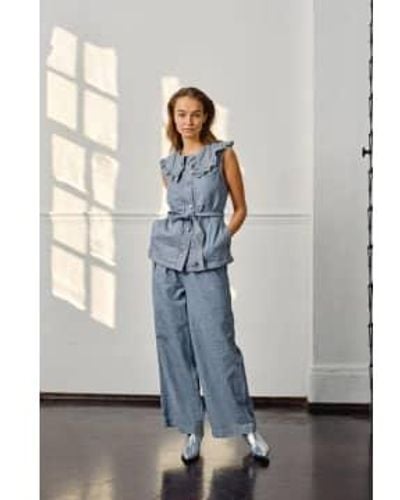 seventy + mochi Penelope Trousers Linen / Xs - Grey