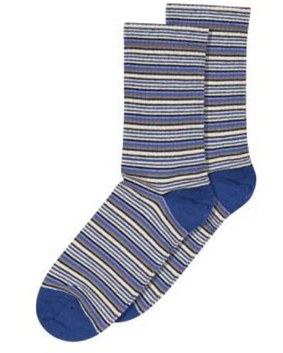 mpDenmark Ada Ankle Socks True - Blu