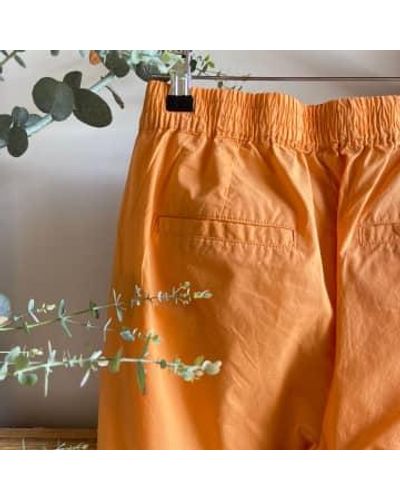 Ichi Pantalones amplios naranja - Marrón