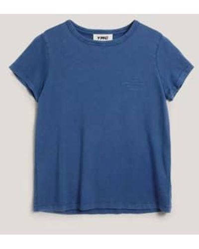 YMC Day Cotton T-shirt - Blue