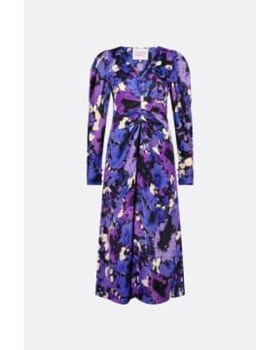 FABIENNE CHAPOT Bloomsberry Printed Vera Dress 34 - Blue