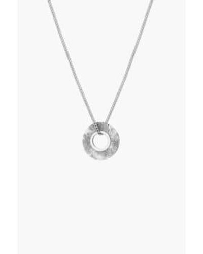 Tutti & Co Ne476s Mineral Necklace - Metallic