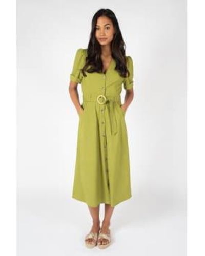 Traffic People Bacall Dress Rur12596029 - Giallo