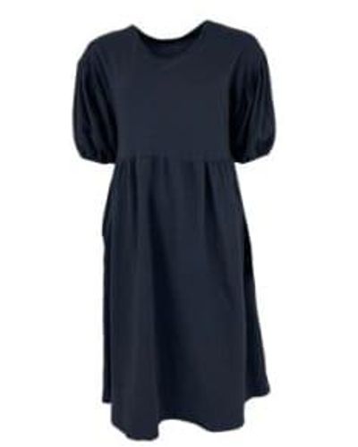 Black Colour Sara Dress S/m - Blue