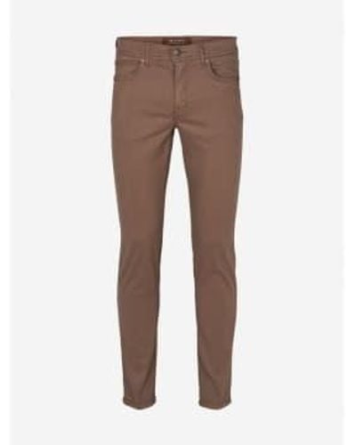 Sand Burton Suede Touch Pants Size: 36/34, Col: 294 Brown