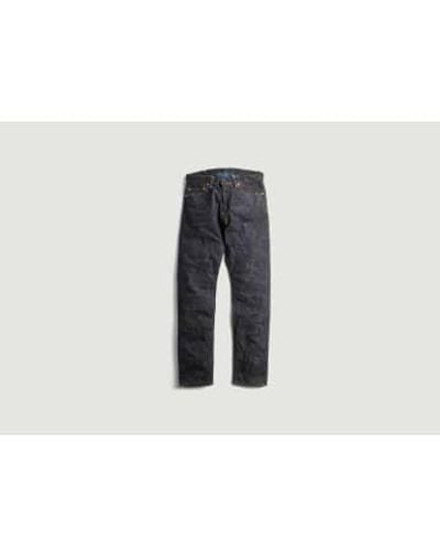 Momotaro Jeans Jean en coton Zimbabwe 14,7 oz - Bleu