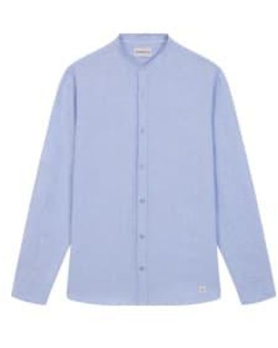 NOWADAYS Zen Linen Shirt S - Blue