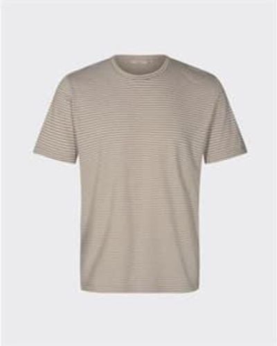 Minimum Luka T Shirt 3254 Seneca Rock Xs - Grey