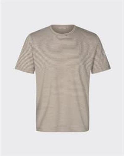 Minimum Luka T-Shirt 3254 Seneca Rock - Grau