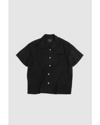 Portuguese Flannel Dogtown Shirt S - Black