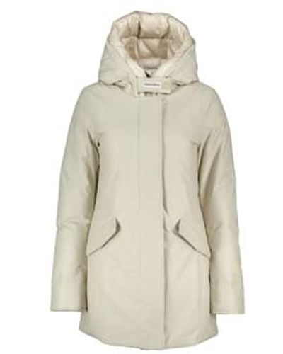 Woolrich Ws Luxury Arctic Parka Nf Ivory - Bianco