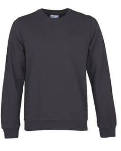 COLORFUL STANDARD Lava Crew Sweater - Blu