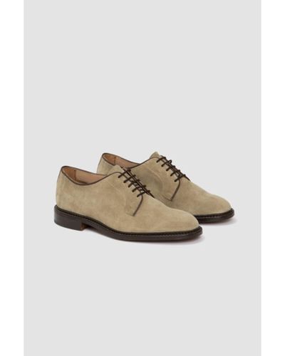 Tricker's Trickers Robert Derby Shoes Sand - Bianco