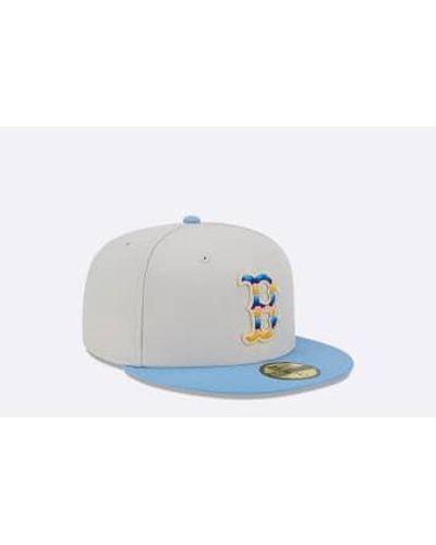KTZ Boston Sox Beachfront 59fifty Fitted 7 3/8 / Nude - White