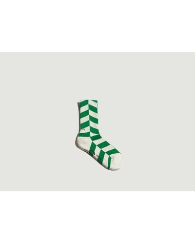 Socksss Franchise Organic Cotton Socks S/m - Green