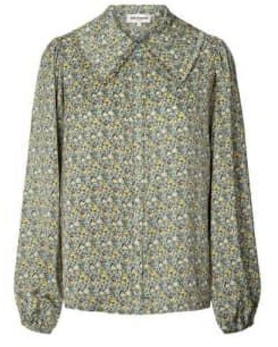 Lolly's Laundry Camisa luke ver floral - Verde