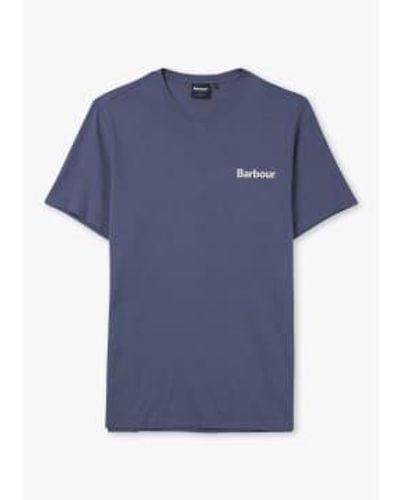 Barbour S Hindle Graphic T-shirt - Blue