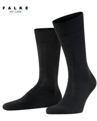 FALKE Sensitive London Socks 39-42 - Black