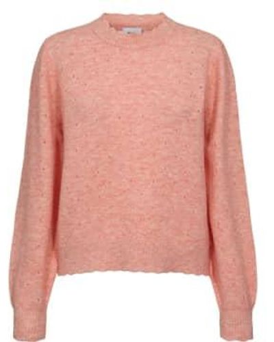 Numph Carli Pullover Herbst Glory - Pink