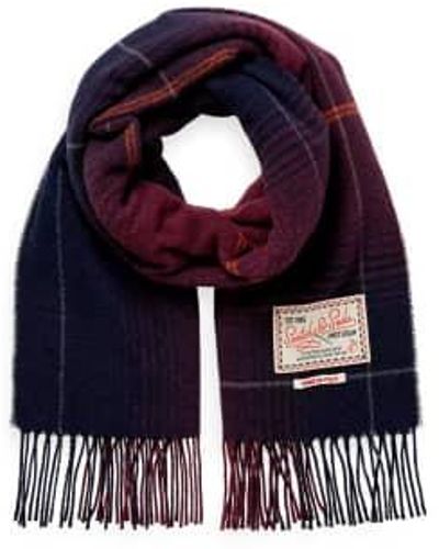 Scotch & Soda Pictures Scarf - Blue