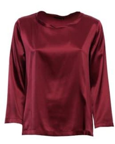 HANAMI D'OR Shirt Orian 1217 Rosew 42 - Red