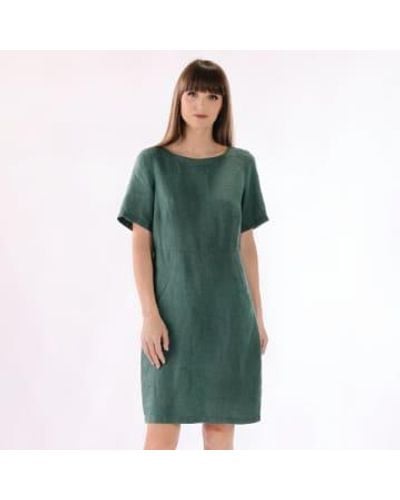 GR Nature Nerija Dress Uk 12/eu 38 - Green
