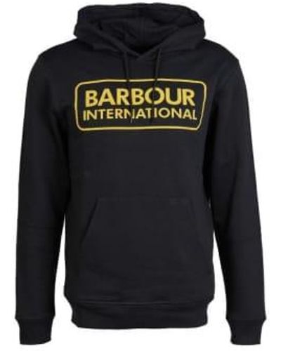 Barbour International pop over hoodie - Azul