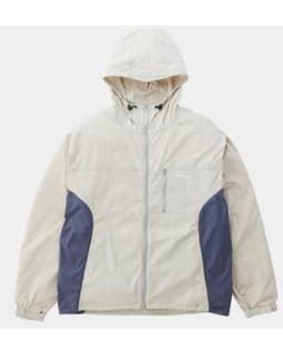Gramicci Softshell Nylon Hooded Jacket - Blue