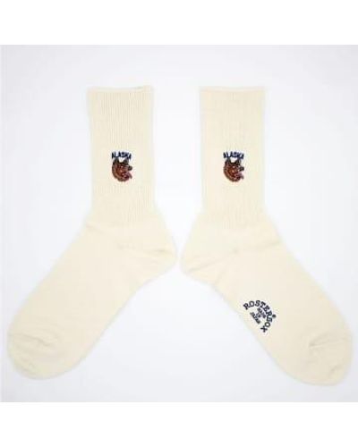 Rostersox Alaska Sock One Size - White