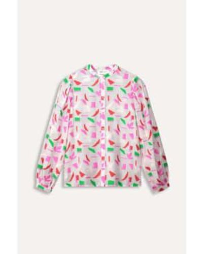 Pom Blouse Table Mountain 40 - Pink