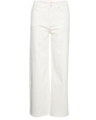 Soaked In Luxury Slvanesa Trousers - White