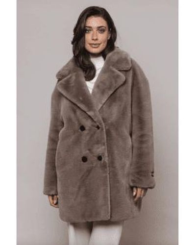 Rino & Pelle Jeanette double breasted coat - Braun
